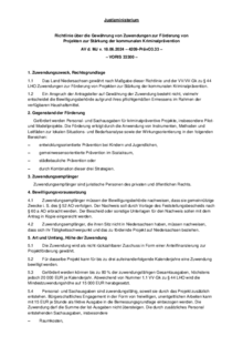 Klick startet den Download der Datei Richtlinie_Staerkung_kommunale_Kriminalpraevention_2024-2029.pdf