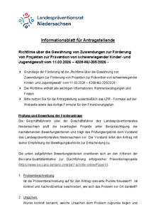 Klick startet den Download der Datei Informationsblatt_zur_Richtlinie_Praevention_Kinder_und_Jugendgewalt.pdf